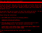 A new piece of ransomware can encrypt a drive's EFI boot partition. (Image source: ESET Security)