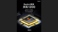 A Redmi/Dimensity 1200 teaser. (Source: Weibo)