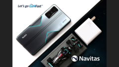 The F1-themed K50 Gaming Edition version and its power brick. (Source: Navitas)