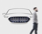 The smart car grill can be formed to show text or images (Image source: Intops)