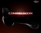 An image showing what appears to be a possible gaming phone attached to a physical controller. (Source: Asus ROG)
