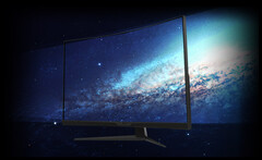 The MSI G322C is billed as perfectly fitting 'the curvature of the human eye'. (Image source: MSI)