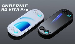 The Anbernic RG Vita Pro will be available in two colors.