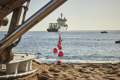 Undersea cable landing (Image sorce: Meta)