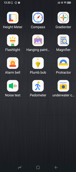 Tools like digital compass are available, some a little gimmicky, like the Height Meter one. (Image source: Sergey Tarasov - Notebookcheck)