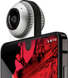 Novel accessories such as the 360-degree camera didn't help set alight sales for the PH-1. (Source: Essential) Novel accessories such as the 360-degree camera didn't help set alight sales for the PH-1. (Source: Essential)