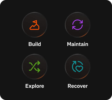 Users can choose between different training approaches. (Image source: Strava)