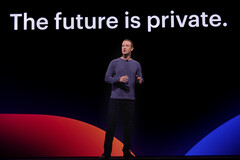 Meta’s CEO Mark Zuckerberg at F8 2019. Image source: Meta