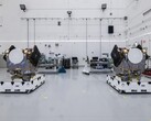 NASAs two ESCAPADE spacecraft (Image source: Rocket Lab; cropped)