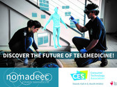 The Nomadeec telemedicine platform will be showcased during CES 2018. (Source: VRFocus)