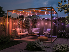 Philips Hue is expanding its Festavia range of lights, one of which includes the globe outdoor string lights pictured here.