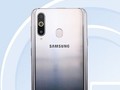 The Samsung Galaxy A8s rear panel, courtesy of TENAA. (Source: TENAA)
