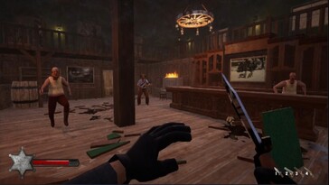 Pictured: A gameplay screenshot from Sands of Skullcreek.