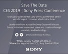 Sony has invited the media to its CES 2019 Press Conference. (Source: Own)