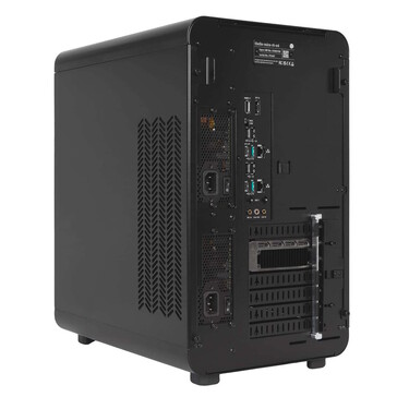 Depending on the configuration, two power supplies may be required
