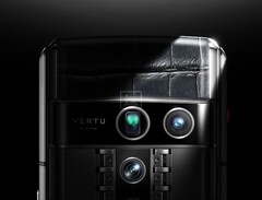 The Vertu Agent Q features leather on the back (Image source: MT Today)