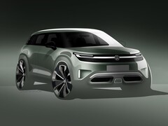 Volkswagen’s ID.2X has been shown in sketches (above). (Image source: Volkswagen via Instagram)