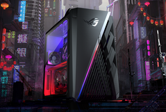 The new pre-built Asus ROG Strix GT35 gaming desktop PC weighs 15 kg/33 lbs. (Image source: Asus)