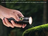 Fenix E40R flashlight with 5,000 lumens.