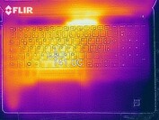 Heat generation upper side (load)