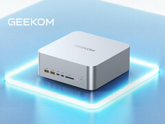 Geekom&#039;s next mini-PC has a relatively subdued appearance. (Image source: Geekom)