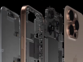 An iPhone 16 Pro in exploded view. (Image source: Apple)