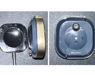 Alleged prototype of the Meta smartwatch. (Image source: Bloomberg)