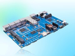 The BPI-R4 Lite is a new developer board with many network connectivity options (Image source: Banana Pi)