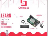 Sania Box: An add-on-board kit for experimenting with the Raspberry Pi 3 or Pi 4. (Image source: SaniaBOX)