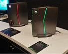 The W25 chassis is actually a laptop case modified to fit desktop-grade CPUs and GPUs. (Source: Anandtech)