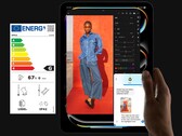The Apple iPad Pro receives the worst rating from the new EU energy label. (Image source: Apple, edited)