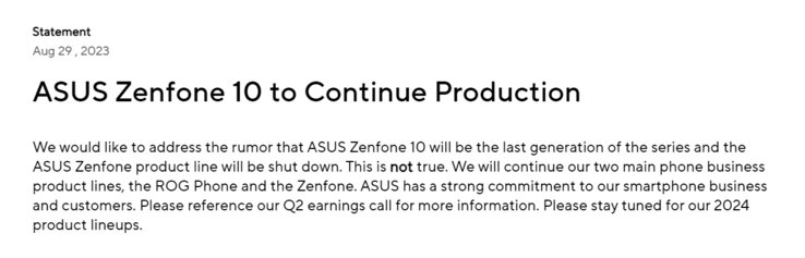 Asus' statement to Mishaal Rahaman (image via Mishaal Rahaman on Twitter)