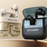 The BW-FYE17 put four wireless earbuds into a single charging case (Image source: BlitzWolf)