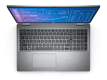 Dell Precision 3570 - Keyboard. (Image Source: Dell)