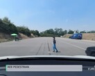 Model Y safety test with child-sized mannequin (image: Euro NCAP)