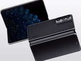 The Oppo Find N foldable could be a threat to the Galaxy Z Fold3 (Image: @evleaks/Oppo)