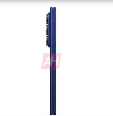 Galaxy Z Fold 7 side profile (image source: Android Headlines)