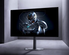 The Gigabyte MO27Q28G also has an adjustable stand. (Image source: Gigabyte)