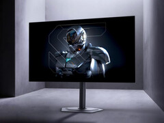 The Gigabyte MO27Q28G also has an adjustable stand. (Image source: Gigabyte)