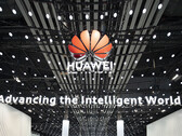 Huawei is intensifying efforts to stay on par with TSMC and others. Pictured - company logo snapped at an event (image source: Huawei)