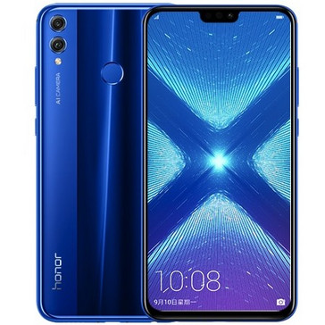Huawei Honor 8X in blue (Source: Honor China)