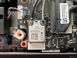 Soldered WLAN module