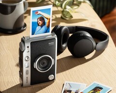The Instax Mini Evo 2 combines a digital camera with an instant photo printer.