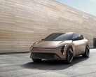 The Kia EV4 spotted in the US is a sedan like the concept (above). (Image source: Kia)