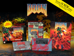 Limited Run Games is releasing a themed SNES DOOM Cartridge in addition to other goodies for collectors (image source: Limited Run Games)