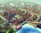 An image showing a city and several buildings in Kingdoms and Castles.