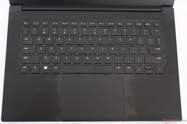 Keyboard layout and feel are similar to the Blade Stealth