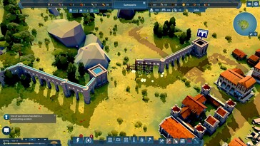 Pictured: A gameplay screenshot from Nova Roma.