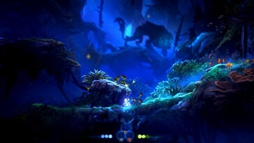 Pictured: A gameplay screenshot from Ori and the Will of the Wisps.