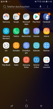 Default app drawer